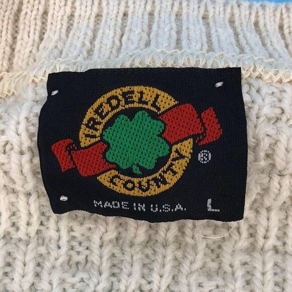 80s Iredell County crewneck sweater 1980s vintage - Picture 2 of 4